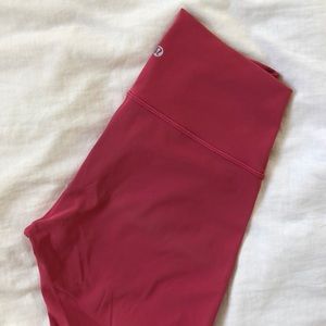 Lululemon Wunder Under 7/8 Tight Crop Legging Rose
